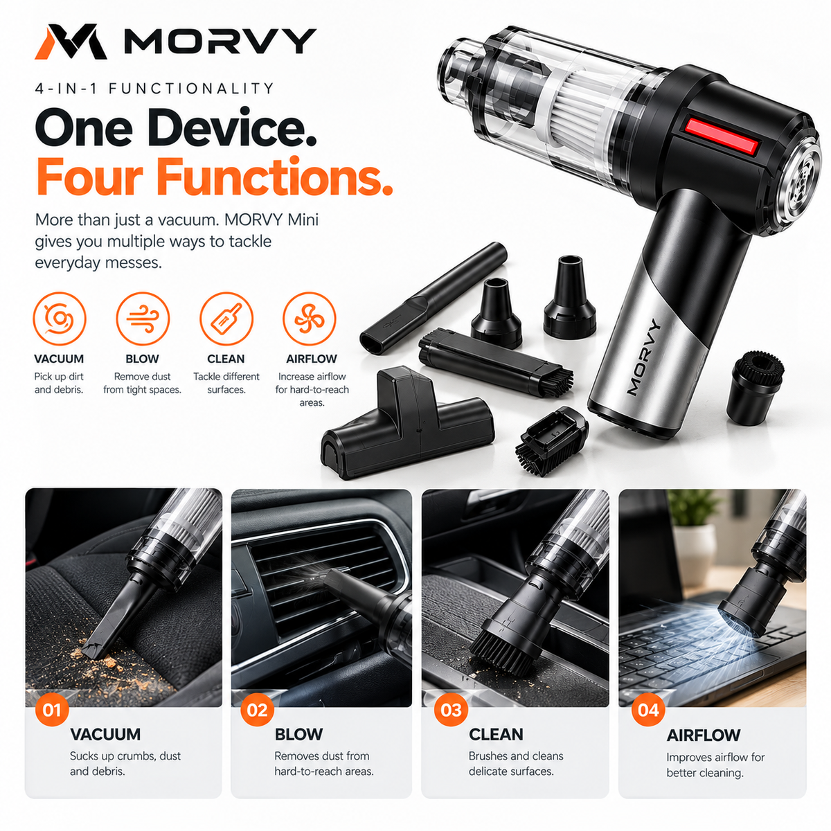 Portable Cordless Vacuum