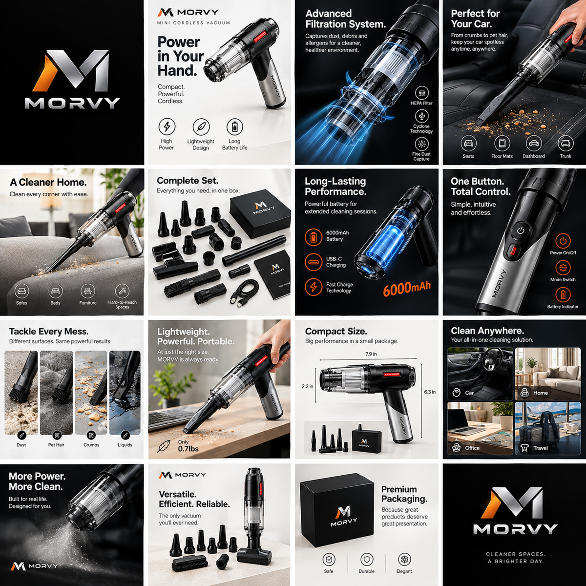 Portable Cordless Vacuum