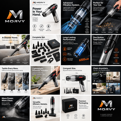Portable Cordless Vacuum